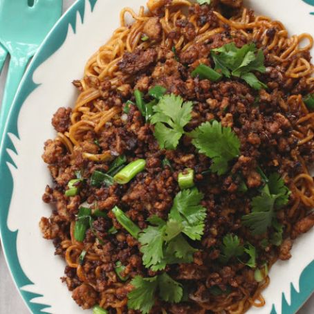 Sesame Noodles with Pork